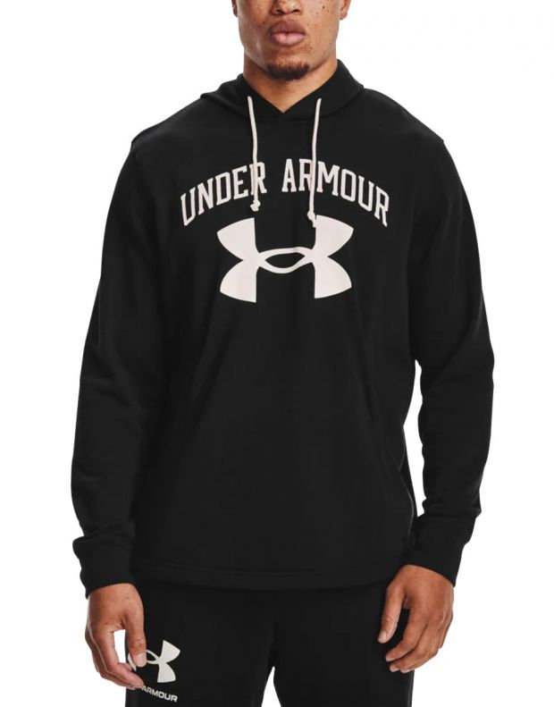 UNDER ARMOUR Rival Terry Hoodie Black - 1361559-001 - 1