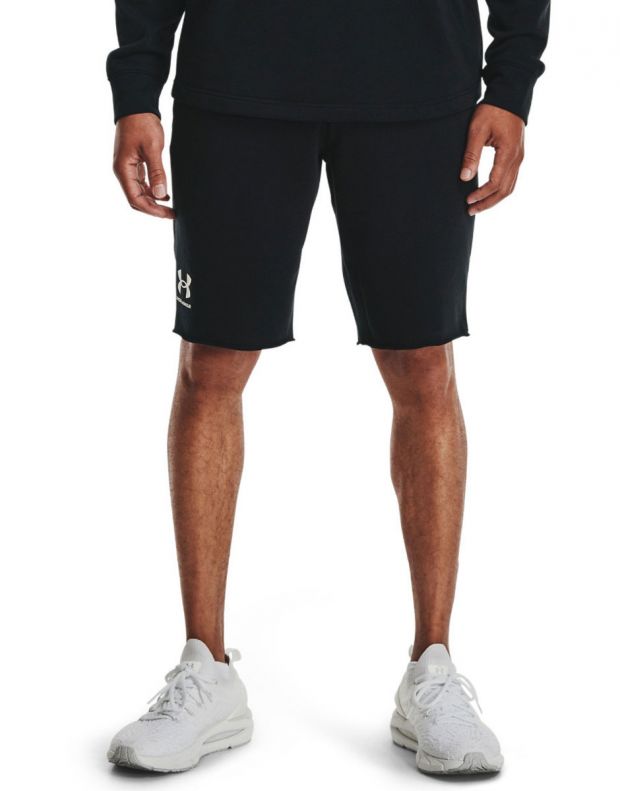 UNDER ARMOUR Rival Terry Short Black - 1361631-001 - 1