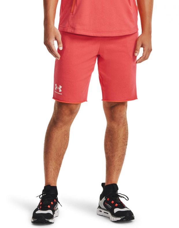 UNDER ARMOUR Rival Terry Short Coral - 1361631-690 - 1
