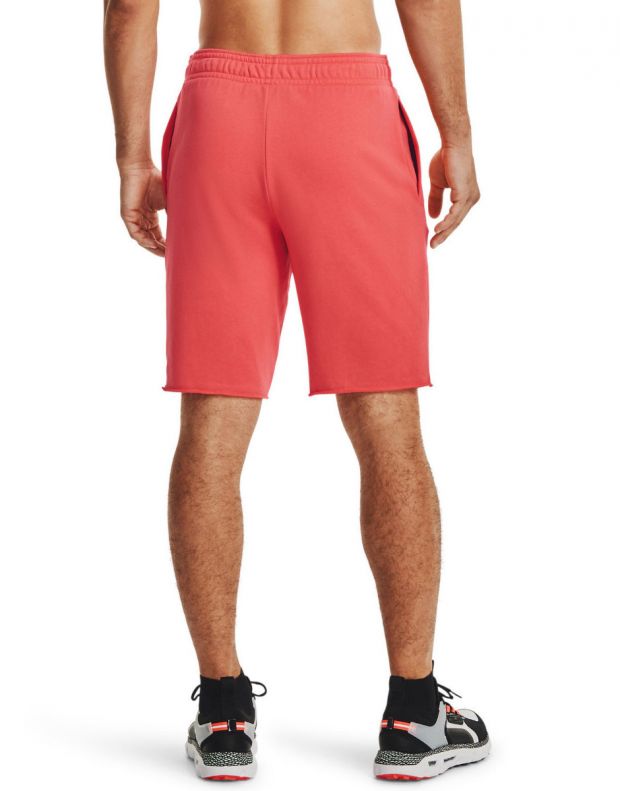 UNDER ARMOUR Rival Terry Short Coral - 1361631-690 - 2
