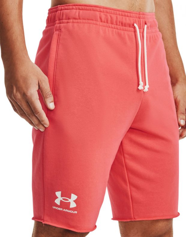 UNDER ARMOUR Rival Terry Short Coral - 1361631-690 - 3