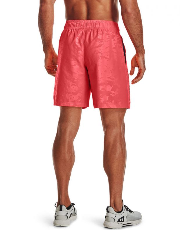 UNDER ARMOUR Woven Emboss Short Coral - 1361432-628 - 2