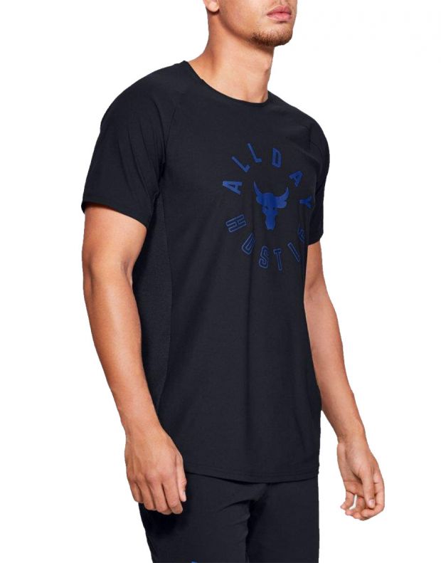 UNDER ARMOUR x Project Rock Vanish All Day Hustle Tee Black - 1330916-001 - 2