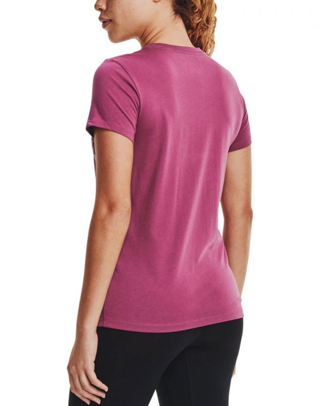 UNDER ARMOUR Armour Live Repeat Tee Dark Pink - 1365136-678 - 2