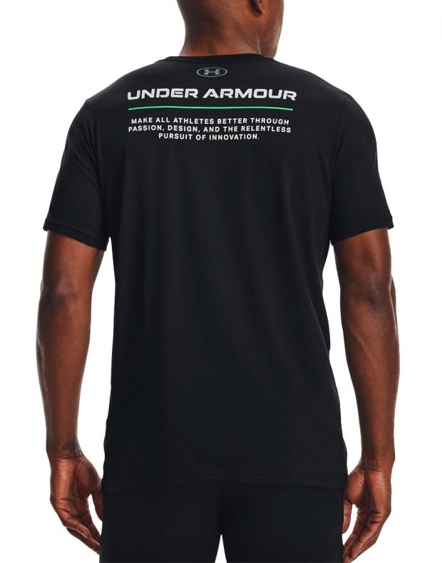 UNDER ARMOUR Boxed All Athletes Tee Black - 1361667-001 - 2