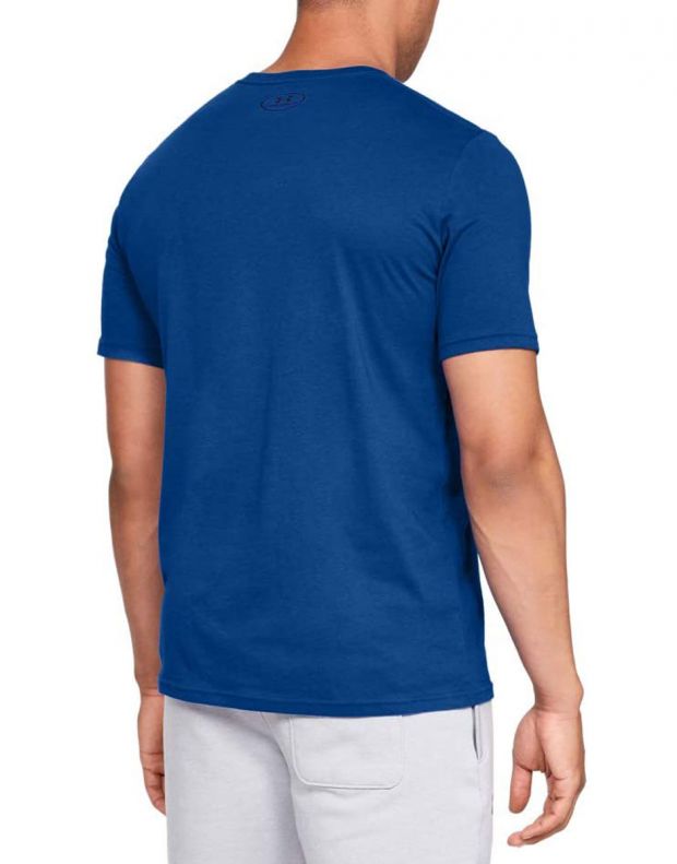 UNDER ARMOUR Boxed Sportstyle Tee Blue - 1329581-400 - 2