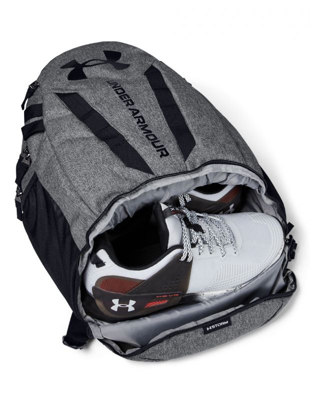 UNDER ARMOUR Hustle 5.0 Backpack Grey - 1361176-002 - 3