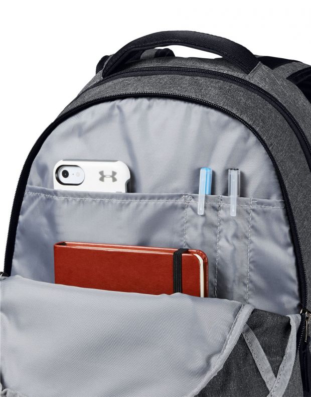UNDER ARMOUR Hustle 5.0 Backpack Grey - 1361176-002 - 4