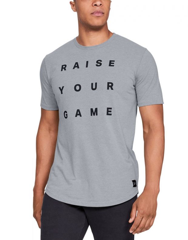 UNDER ARMOUR Raise Your Game Tee Grey - 1318565-035 - 1