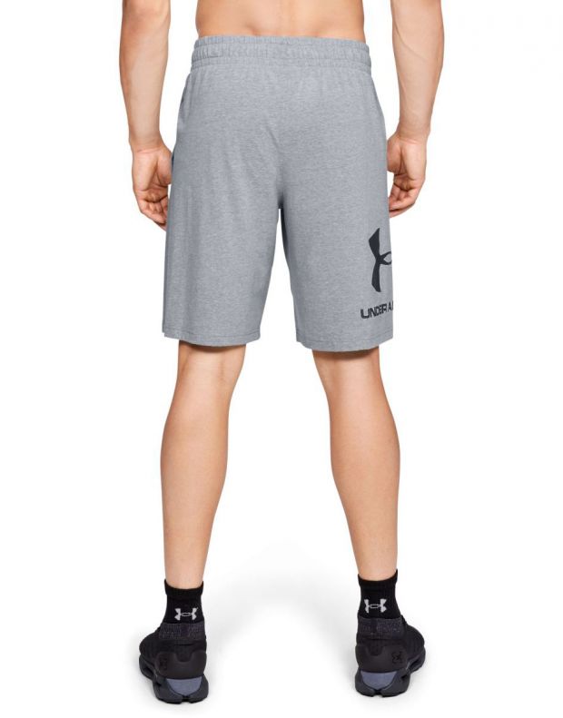 UNDER ARMOUR Sportstyle Cotton Shorts Grey - 1329300-035 - 2