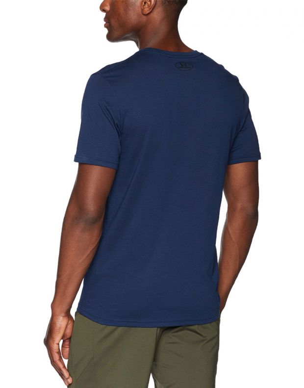 UNDER ARMOUR Sportstyle Left Chest Tee Navy - 1326799-408 - 2