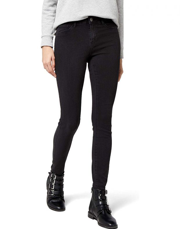 VERO MODA Seven Slim Fit Jeans Black - 10184273/grey - 1