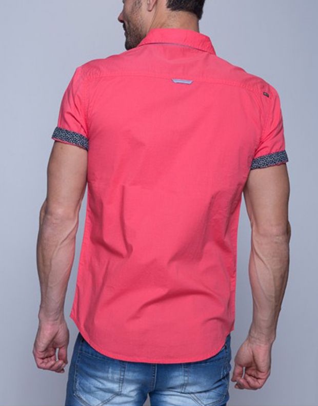 MZGZ Chalk Shirt Red - Chalk/red - 3