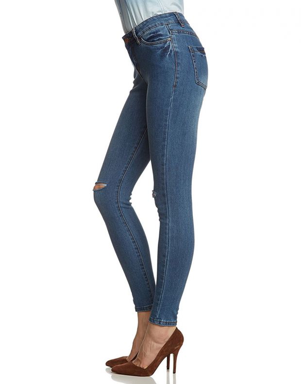 SUBLEVEL Mid Waist Skinny Jeans - M90 - 3