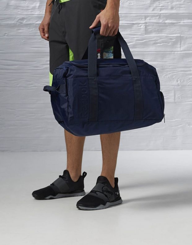 REEBOK Lifestyle Essentials Duffle Bag Blue - AJ6007 - 4