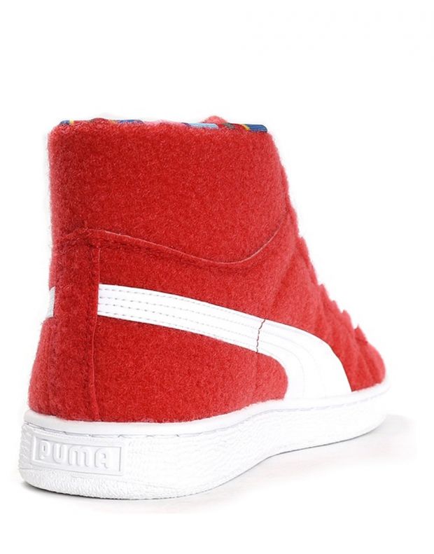 PUMA X Dee and Ricky Basket Mid Red - 360085-01 - 6