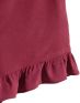 H&M Frill-Trimmed Shorts - 2493/red - 2t
