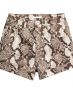 H&M High-Waisted Twill Shorts - 6779/snake - 3t