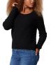 VERO MODA Long Sleeved Knitted Pullover Black - 57984/black - 1t