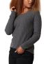 VERO MODA Long Sleeved Knitted Pullover Dark Grey - 57984/d.grey - 1t