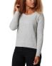 VERO MODA Long Sleeved Knitted Pullover Light Grey - 57984/l.grey - 1t
