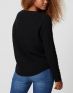 VERO MODA Long Sleeved Knitted Pullover Black - 57984/black - 2t