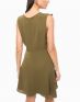 VERO MODA Ruffle Short Dress - 82798/green - 3t