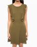 VERO MODA Ruffle Short Dress - 82798/green - 4t
