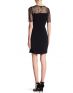 VERO MODA Lace Short Sleeved Dress - 91598/black - 2t