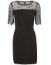 VERO MODA Lace Short Sleeved Dress - 91598/black - 3t