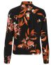 VERO MODA Floral Shirt Black - 99895/black - 3t