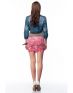 BERSHKA Printed Skirt - 1041/315/630 - 2t
