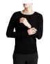 JACK&JONES Classic Knitted Pullover Black - 03859/black - 1t