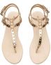 H&M Studded Sandals Gold - 9436/beige - 2t