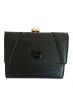 CARPISA Leather Pinch Wallet Black - PD424403/black - 1t