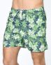JACK&JONES Tropic Plant Shorts Green - 21051green - 1t