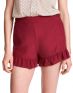 H&M Frill-Trimmed Shorts - 2493/red - 1t