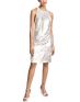 H&M Sequined Dress - 2550/white - 1t