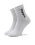 ADIDAS 3-Packs Linear Logo Half-Crew Cushioned Socks White - HT3439 - 2t