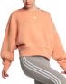 ADIDAS Adicolor Essentials Fleece Sweatshirt Orange - H06659 - 1t