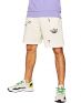 ADIDAS Allover Print Floral Shorts Beige - H32307 - 1t