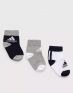 ADIDAS Ankle Socks 3 Pairs NGW - H16378 - 2t