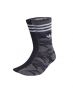 ADIDAS Camo Crew Socks 2 Pairs Black Grey - H32344 - 1t