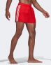 ADIDAS Classic 3-Stripes Swim Shorts Red - HA0391 - 3t
