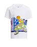ADIDAS Cotton Graphic Tee White - HE0026 - 1t