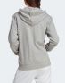ADIDAS Essentials 3-Stripes French Terry Full-Zip Hoodie Grey - IC9917 - 2t