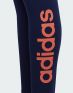 ADIDAS Essentials Linear Logo Cotton Leggings Blue - IC3582 - 5t