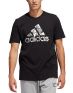 ADIDAS Foil Badge of Sport Graphic Tee Black  - HE4789 - 1t