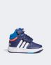 ADIDAS Hoops Mid Shoes Blue - GW0406 - 2t
