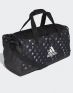 ADIDAS Linear Graphic Duffel Bag Black - GN1982 - 3t